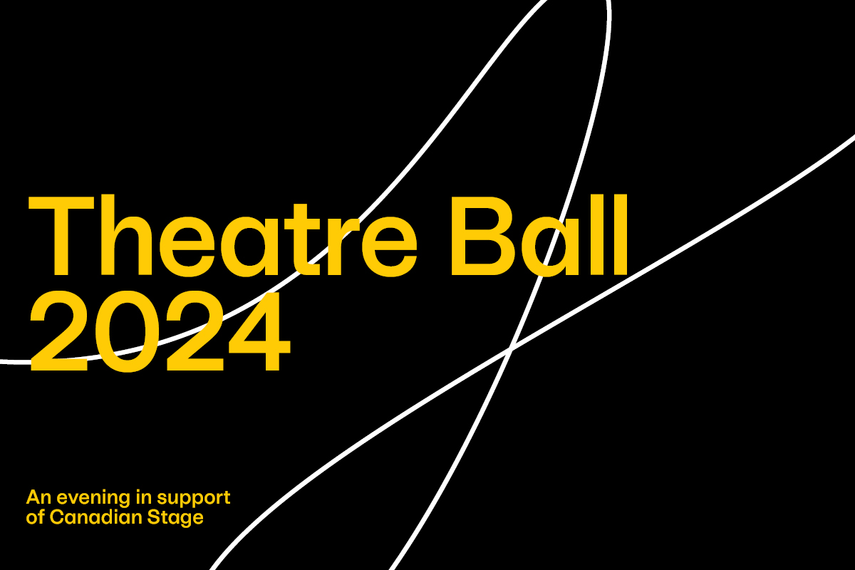 Canadian Stage   TheatreBall2024 Website Header 